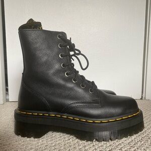 Dr. Martens Jadon III Pisa Platform Boots (Black)
